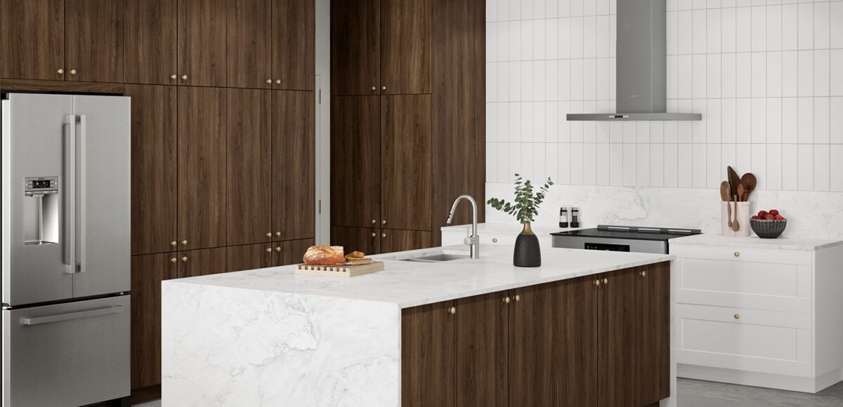 Pareti cucina color bianco perla: 5 idee e foto