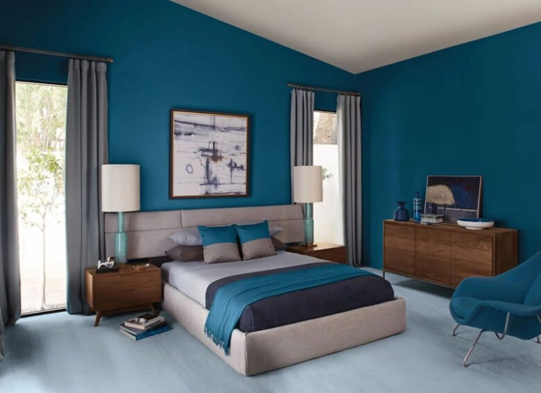 Abbinamento arredo color ceruleo: 10 idee e foto innovative