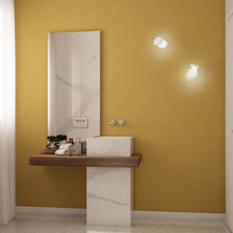 Bagno pareti color ambra: 10 idee e foto