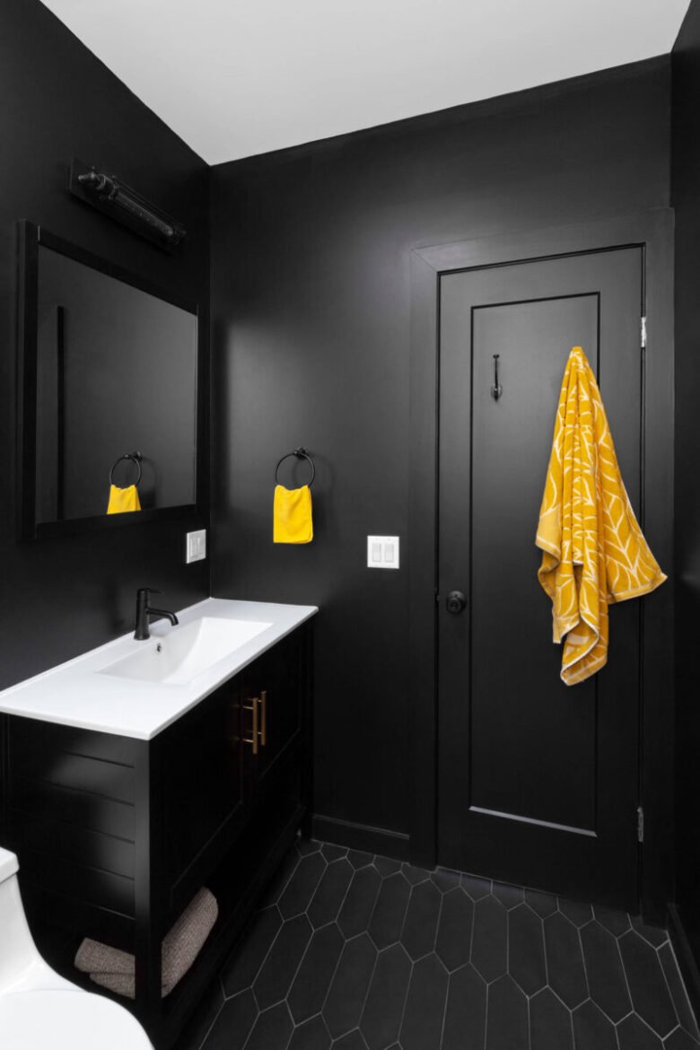 Pareti color catrame scuro: nuovissime idee e foto