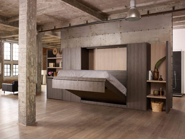 Letto a scomparsa: 5 idee, foto e consigli Letto a scomparsa: 5 idee, foto e consigli
