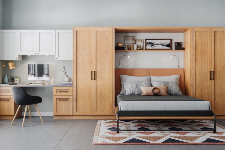 Letto a scomparsa: 5 idee, foto e consigli Letto a scomparsa: 5 idee, foto e consigli