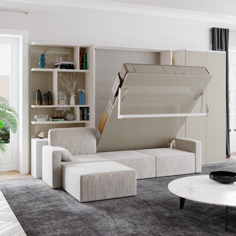 Letto a scomparsa: 5 idee, foto e consigli Letto a scomparsa: 5 idee, foto e consigli