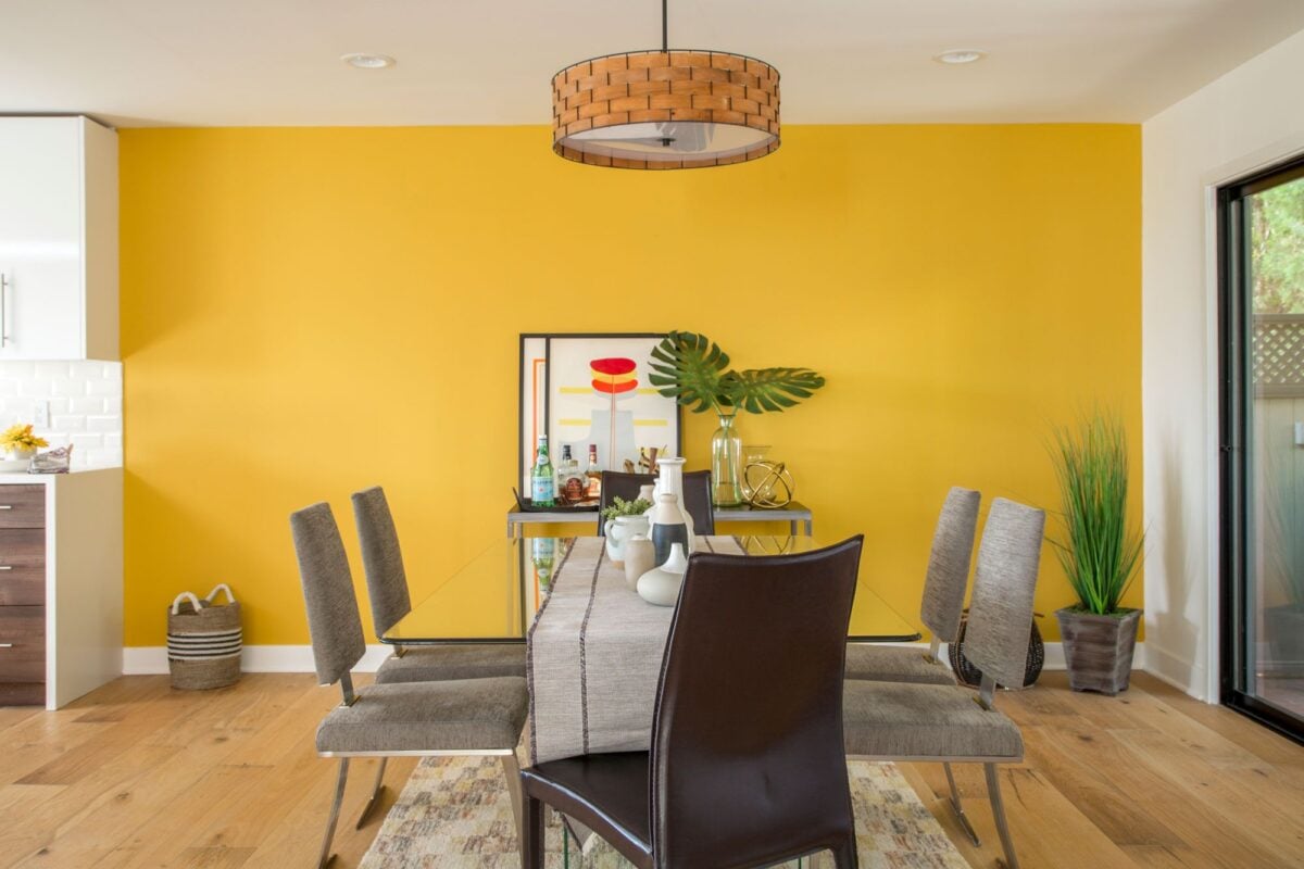 Il nuovissimo colore giallo miele per le pareti piace proprio a tutti. Scopri perchè.