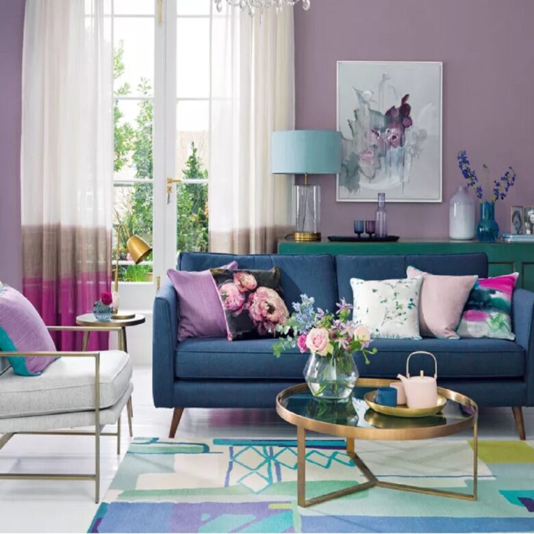 Pareti color eliotropo: 9 nuovissime idee e foto