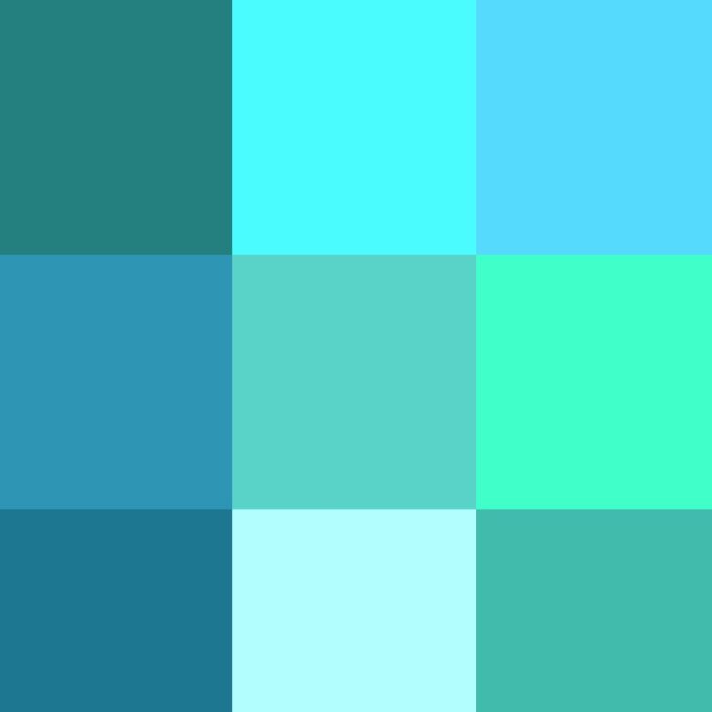 Pareti soggiorno color ciano: 8 idee e foto rivoluzionarie Pareti soggiorno color ciano: 8 idee e foto rivoluzionarie