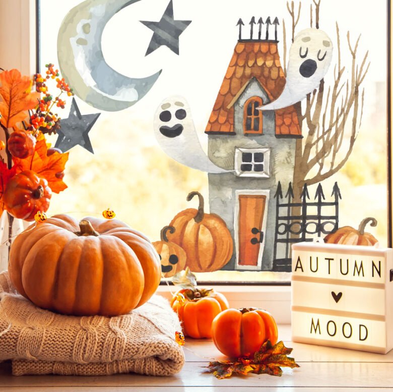 Decorazioni economiche per Halloween con la carta Decorazioni economiche per Halloween con la carta