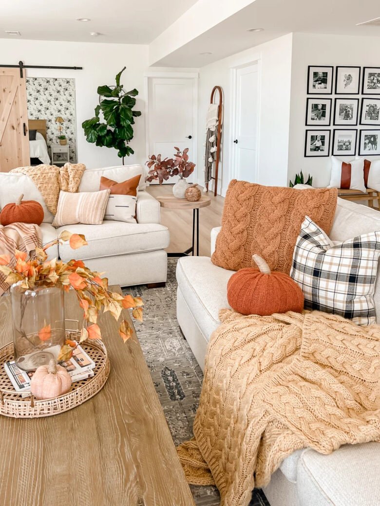 Organizzare il soggiorno per l’autunno: 8 idee meravigliose Organizzare il soggiorno per l’autunno: 8 idee meravigliose