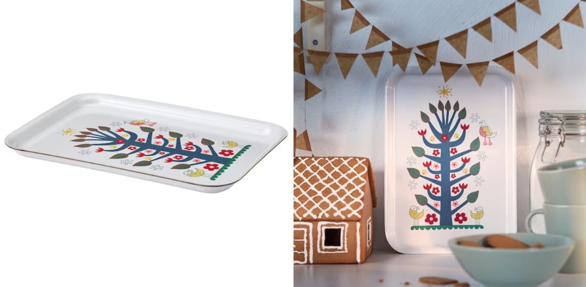 vassoio natale Ikea 2022 vassoio natale Ikea 2022