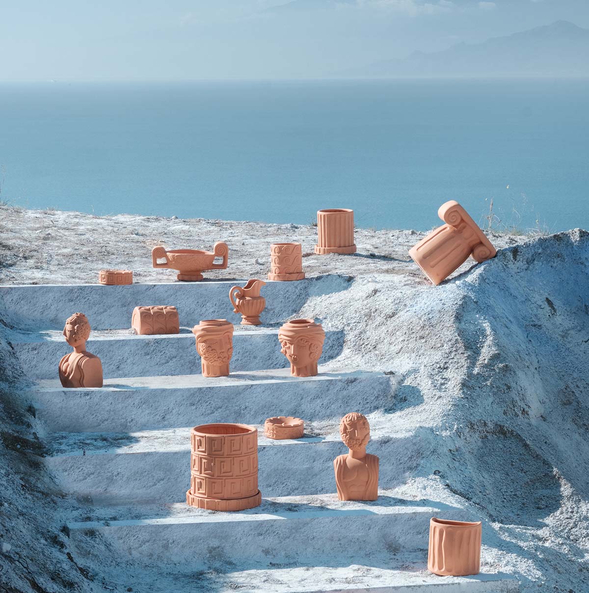 Vasi in terracotta Magna Grecia Seletti Vasi in terracotta Magna Grecia Seletti