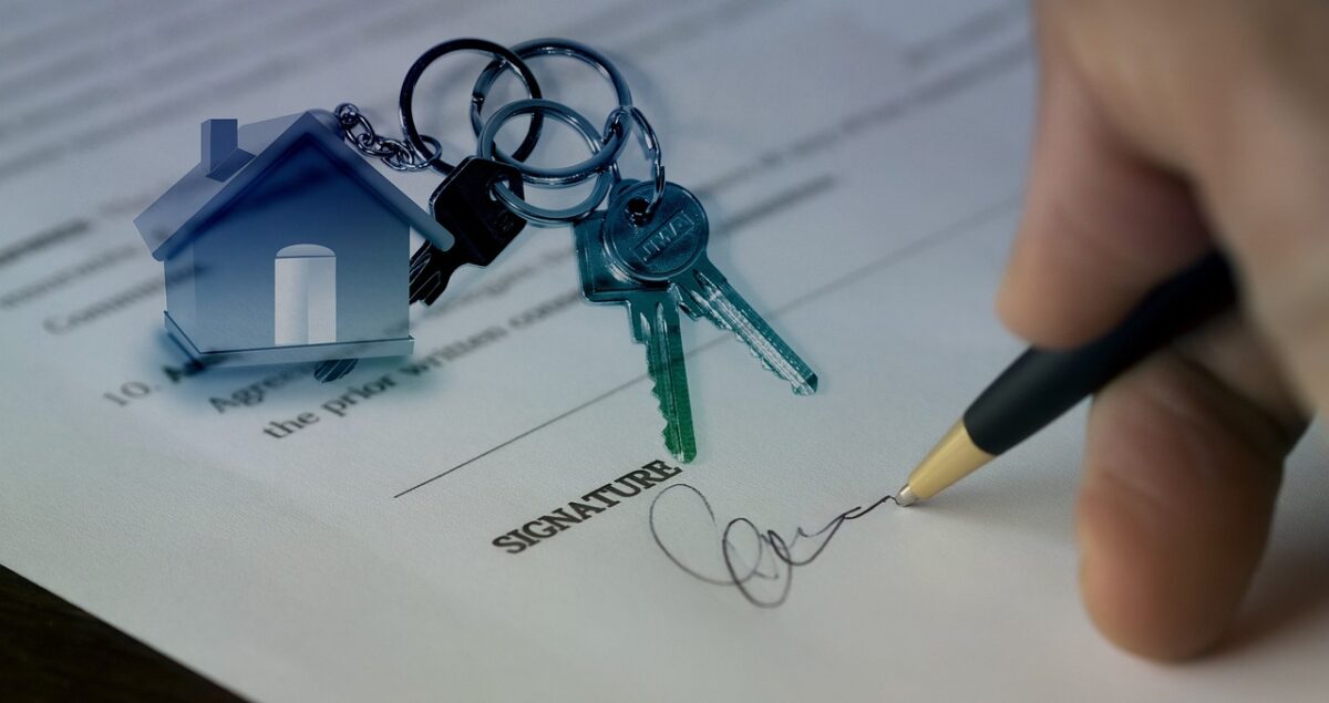 firma del contratto per casa