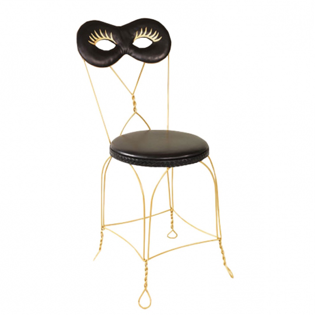 Sedia a maschera Arlecchino by Moschino Sedia a maschera Arlecchino by Moschino