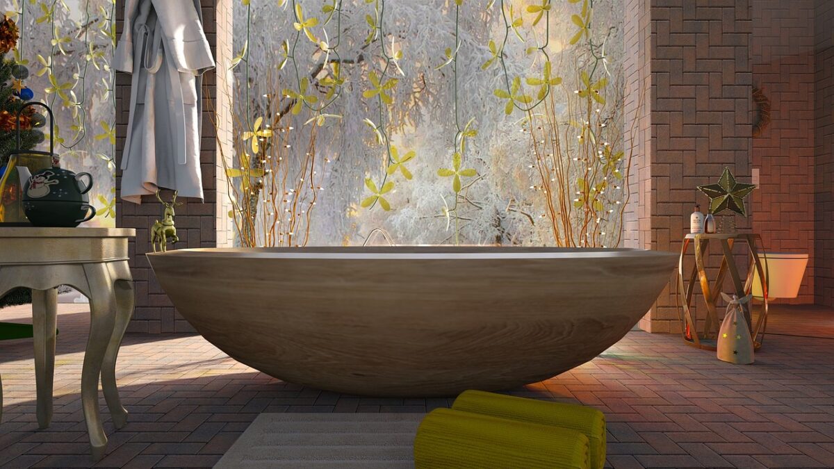 Bagno come una piccola Spa
