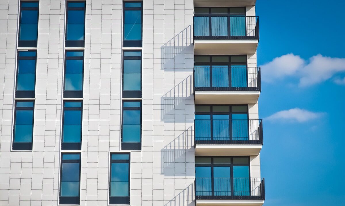 balconi in edificio