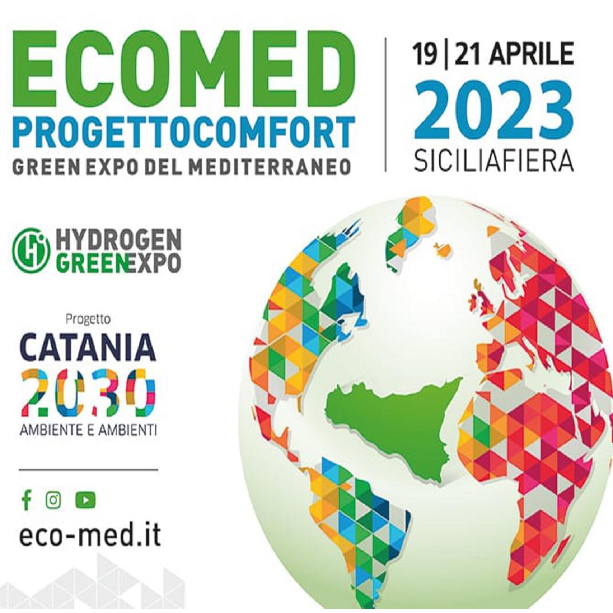 Ecomed Progettocomfort 2023: Catania capitale della sostenibilità