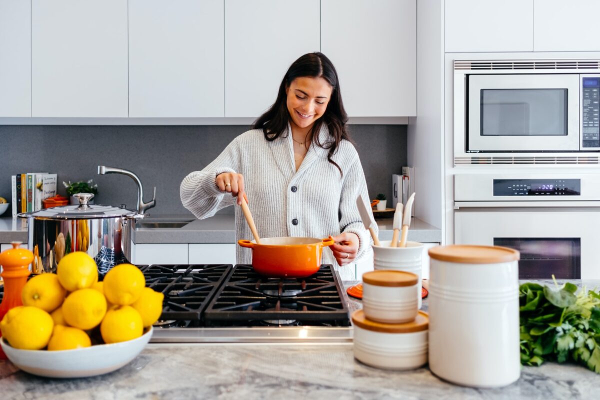 Cucina con abbattitore domestico Cucina con abbattitore domestico