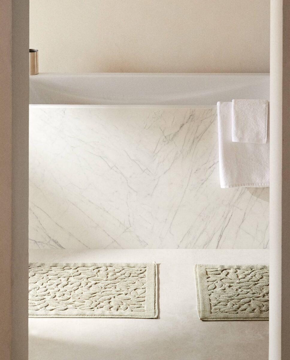 Tappetino da bagno jacquard Tappetino da bagno jacquard