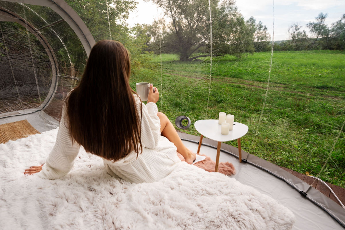 Bubble room: la bolla dove rilassarsi per un weekend