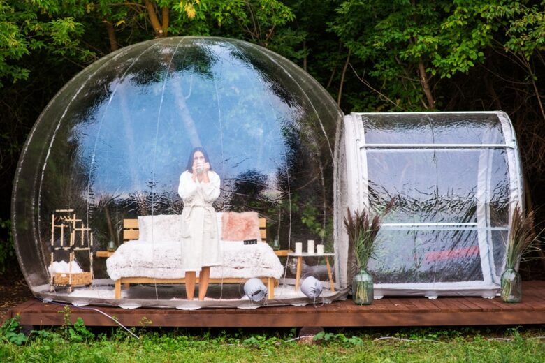 Bubble room: la bolla dove rilassarsi per un weekend Bubble room: la bolla dove rilassarsi per un weekend