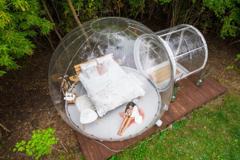 Bubble room: la bolla dove rilassarsi per un weekend Bubble room: la bolla dove rilassarsi per un weekend