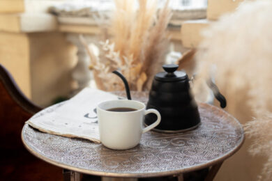 Un tavolino da caffè da ammirare: 3 idee creative