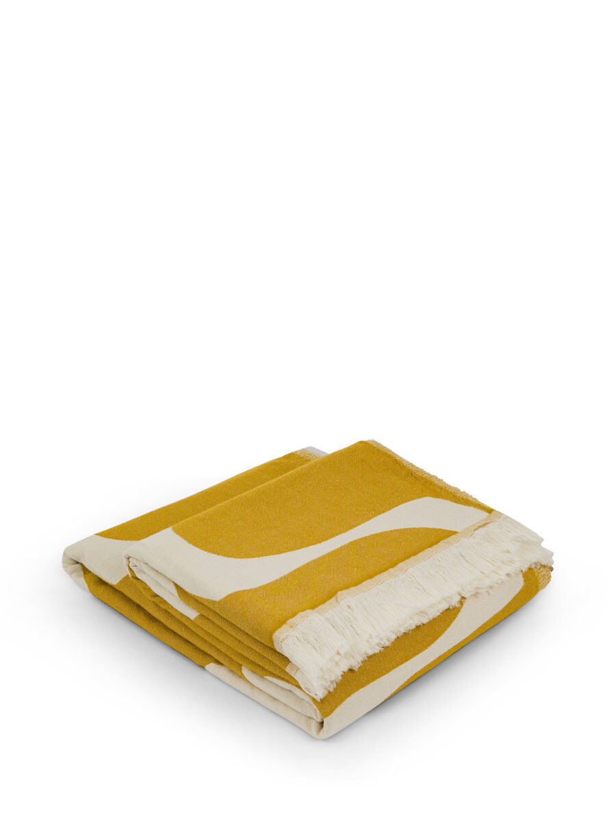 Plaid cotone riciclato motivo onde Plaid cotone riciclato motivo onde